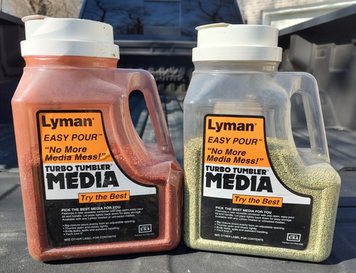 Lyman turbo tumbler media - lyman,