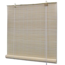 Store enrouleur bambou naturel