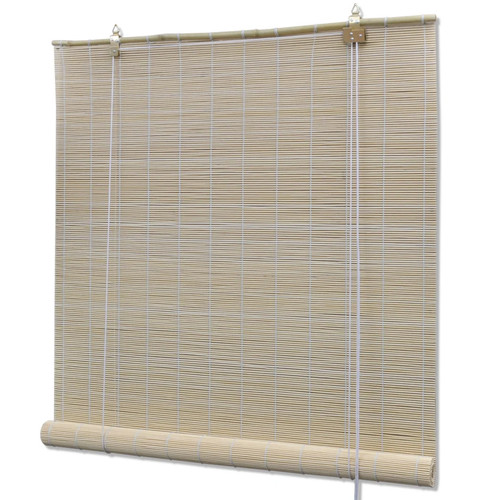 Store enrouleur bambou naturel