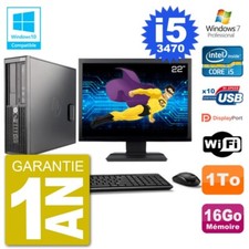 PC HP Z220 SFF Ecran 22" Core