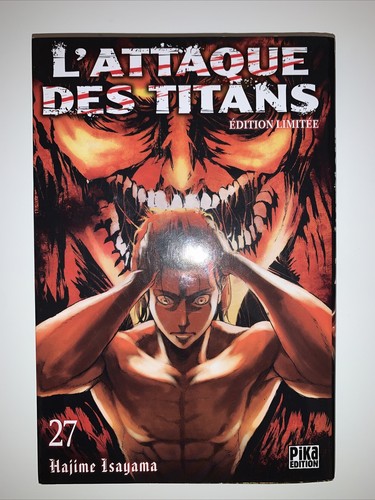 Manga attaque des - l’attaque, titans