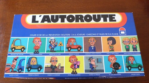 Jeu autoroute dujardin - jeu, l'autoroute