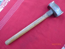 massette maillet marteau en cuivre outil ancien