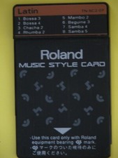 Carte ROM  de style Roland TN-SC-2 07 LATIN    E 70 RA90  KR etc ...