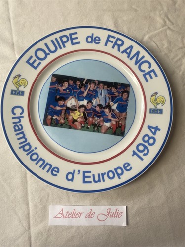 Assiette commémorative equipe - commémorative,