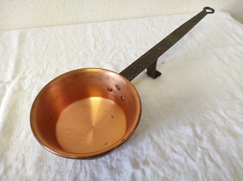 Ancienne casserole cuivre - en,