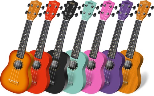 7pcs ukulele soprano uke - 7pcs,