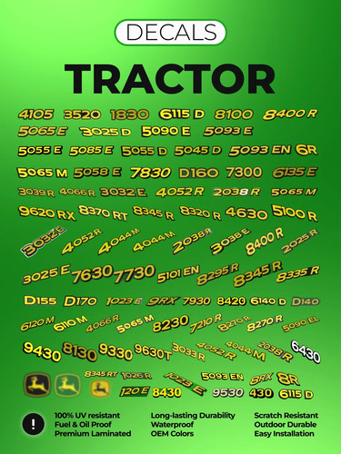 Premium decal set - decal,