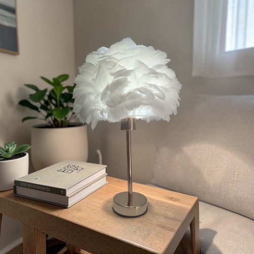 Lampe plumes - lampe,