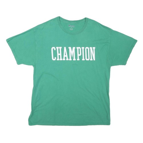 Champion shirt vert - t-shirt, col