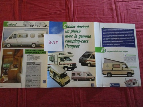 Peugeot j5 dépliant - :,