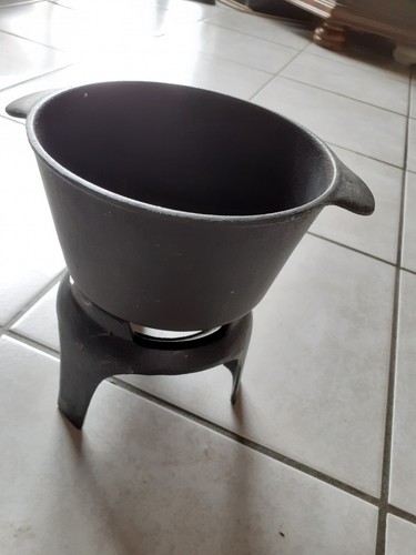 Poelon fondue support - poelon,