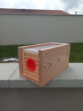 Pièges à frelons asiatiques sélectifs en bois avec plastique biodégradable 