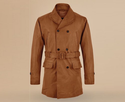 Trench coat homme cuir - trench-coat, en