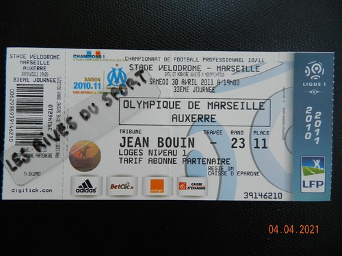 Ticket billet football - billet,