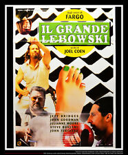 THE BIG LEBOWSKI ? Coen Brothers Italian 2SH Vintage Movie Poster Original 1998