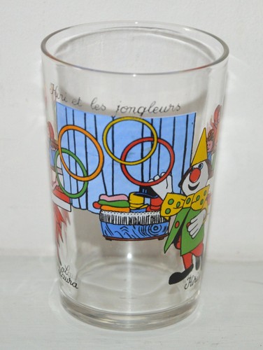 Ancien verre moutarde kiri - verre,