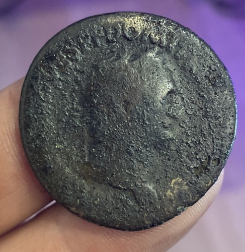 Monnaie romaine domitien - monnaie,