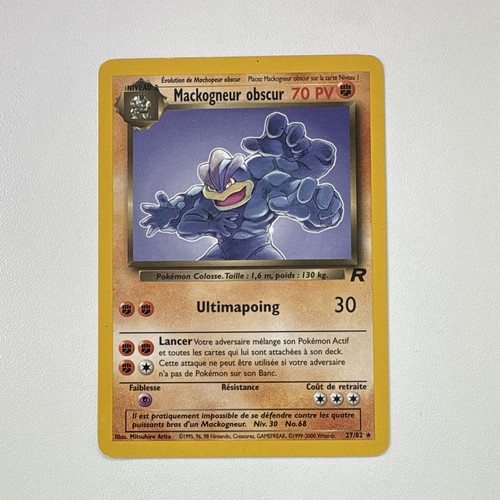 Carte pokémon mackogneur - pokémon,