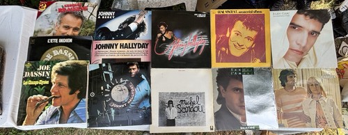 Lot disques vinyles 33t - lot,