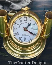 Horloge de table nautique en