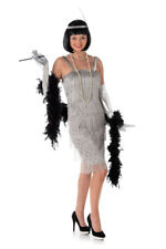 Femme 20's Argent Robe