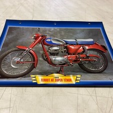 Terrot 175 AT super ténor 1960 fiche carte moto passion collection Atlas