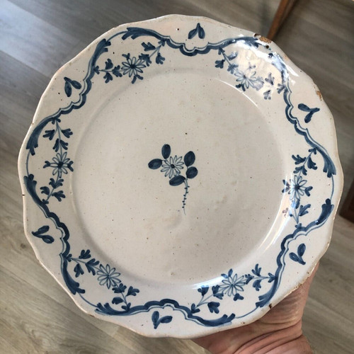 Ancienne assiette faïence - assiette,