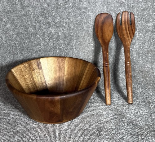 Pampered chef wood salad - pampered,