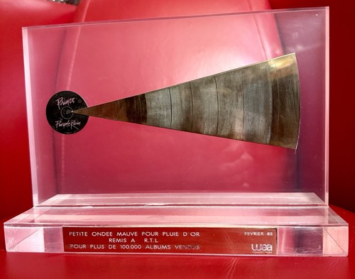 Rare disque officiel - rare, d’or