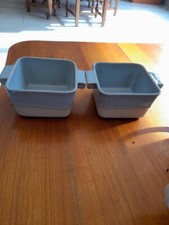 Lot 2 Plats à Gratin Individuels  en céramique