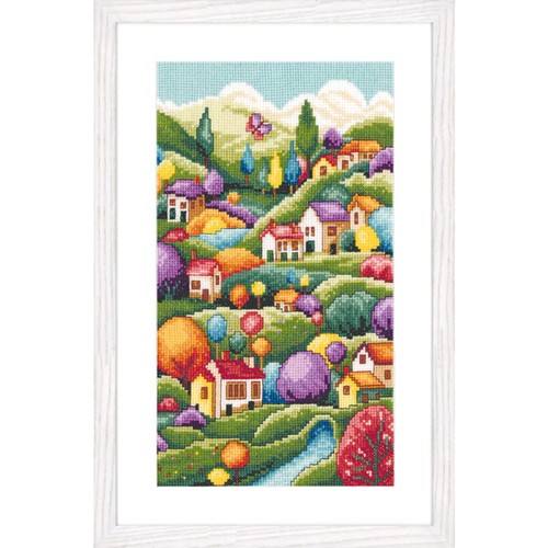 Kit broderie point de - kit,