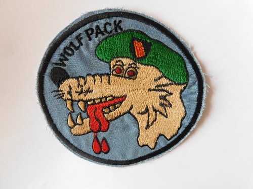 Patch army vietnam wolf - vietnam,