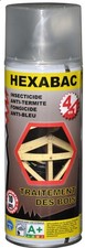 Traitement bois insecticide anti termites anti bleu aérosol 400ML HEXABAC