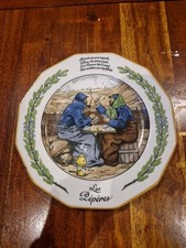 Rare Assiette En Porcelaine