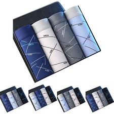 Lot de 4 boxers homme rayés