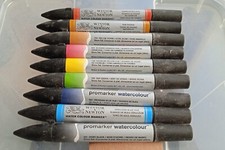 Lot 9 Marqueurs Promarker Watercolour Winsor & Newton