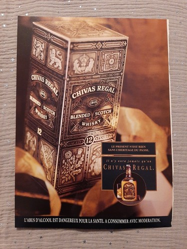 Publicité presse whisky - de,