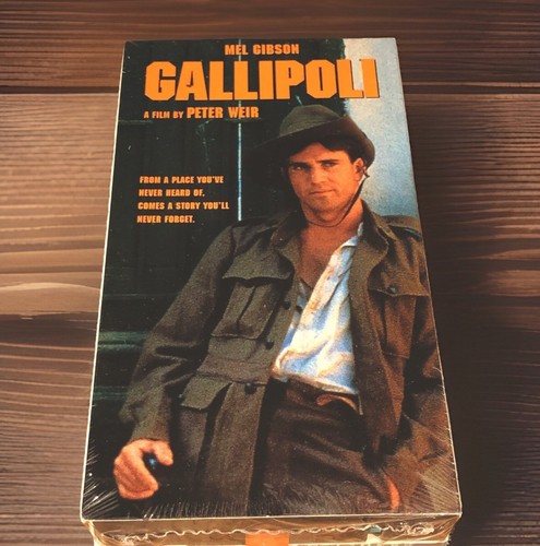Gallipoli vhs vcr video - gallipoli, tape