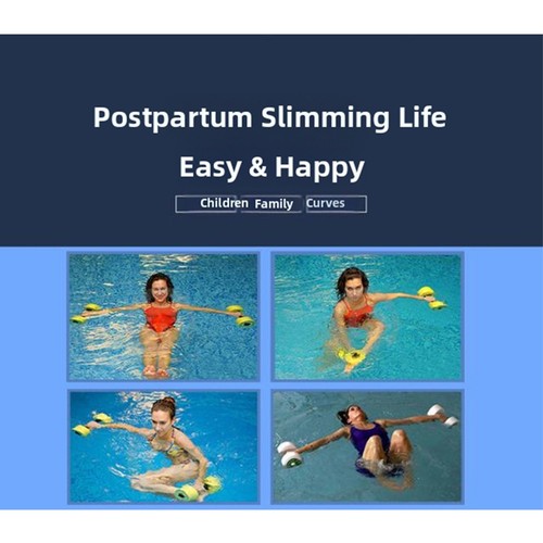 Floating dumbbells water - floating,