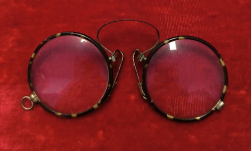 Paire lunettes ronde - paire, de