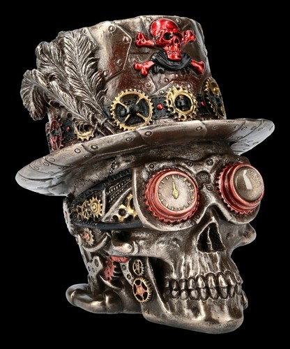 Steampunk crâne baron - -,