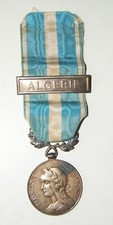 Medaille coloniale argent avec - argent,
