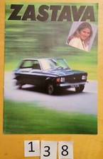 ZASTAVA 1100 S - CONTACT Prospectus 8 pages 198? FR 