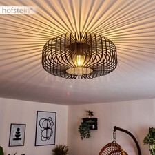 Plafonnier noir lampe - plafonnier, à