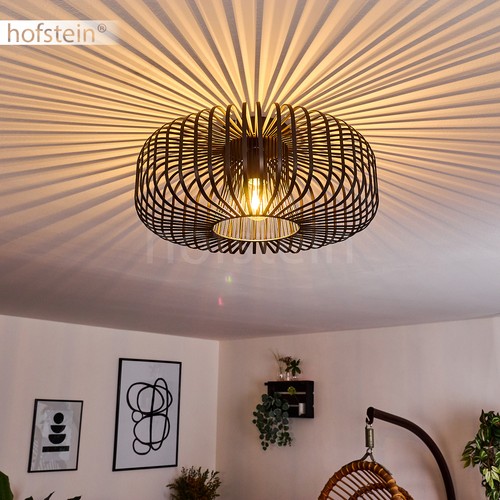 Plafonnier noir lampe - noir,