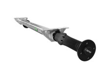 Axe 750 kg AL-KO OPTIMA 1180 mm 1560 mm NON FREINÉ pour remorque automobile