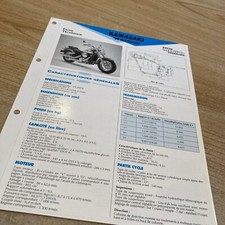 Kawasaki VN800 Classic B1 B2 B3 1996 1997 1998 800 Fiche technique moto RMT ETAI