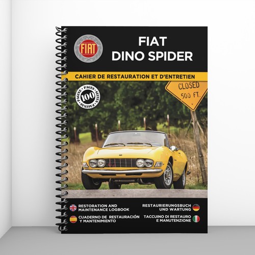 Fiat dino spider cahier de - fiat, :