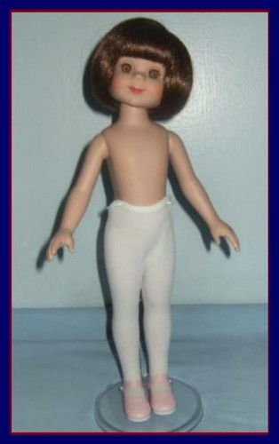 White doll tights fit - white,